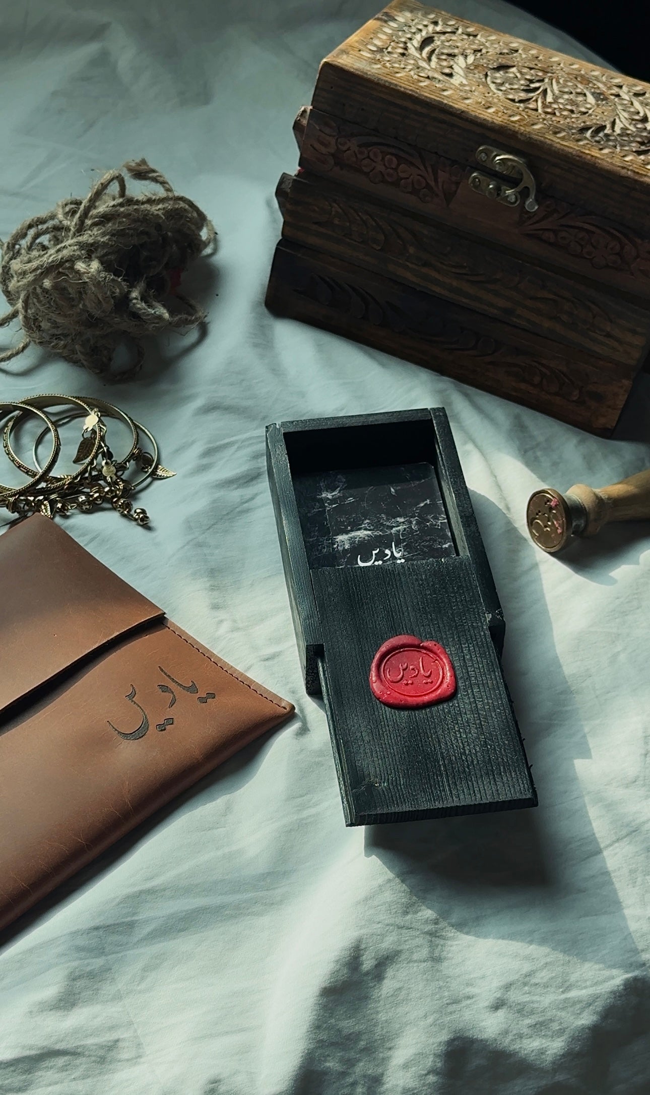 Memory Cards | 20 Cards to Deepen Your Bond | Wooden Box Included